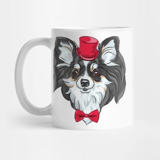 Chihuahua in the red hat Mug